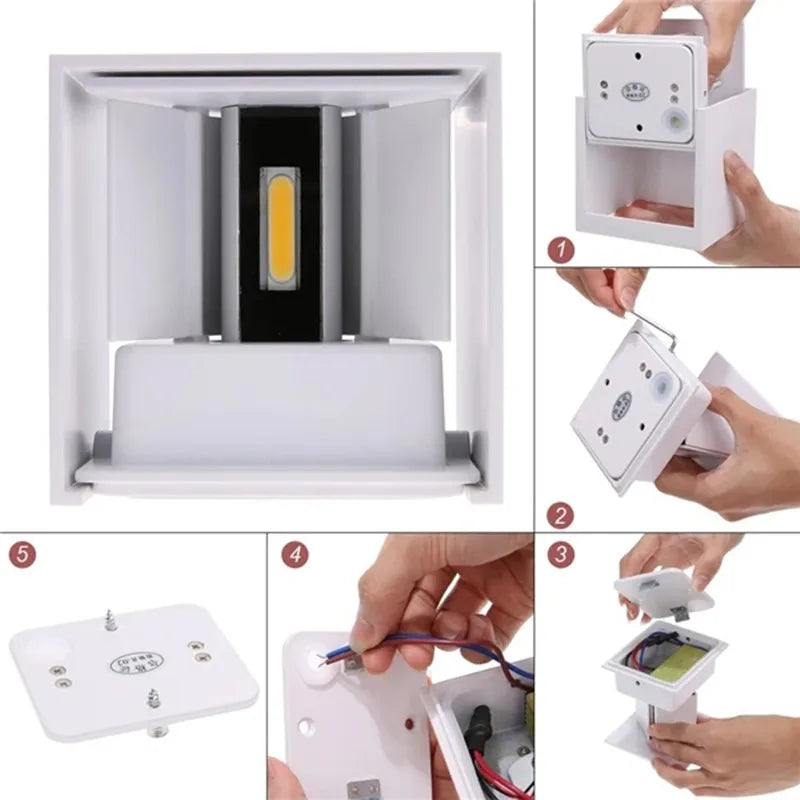LED Wall Light - Outdoor Waterproof